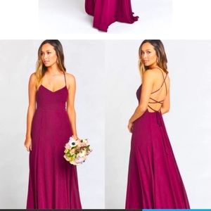 Show Me Your MuMu bridesmaids dress